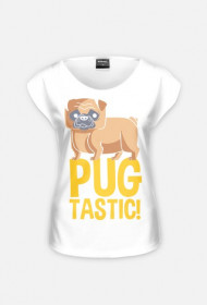 Koszulka - PUG Tastic - odzież tylko dla kobiet, sukienki, tuniki, podkoszulki