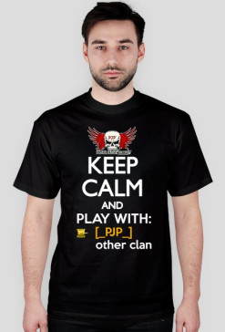 Koszulka Polska Jazda Pancerna KEEP CALM PLAY WITH Wersja #1 2015