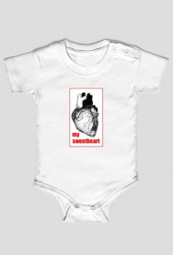 niemowlęce body "Serce Ty moje"
