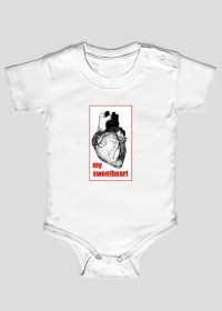 niemowlęce body "Serce Ty moje"