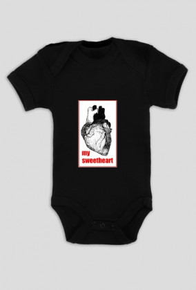 niemowlęce body "Serce Ty moje"