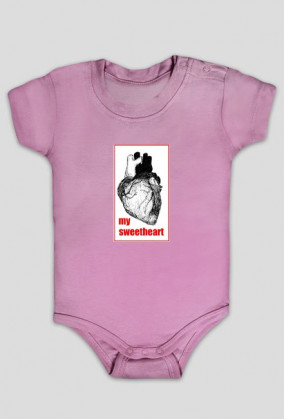 niemowlęce body "Serce Ty moje"