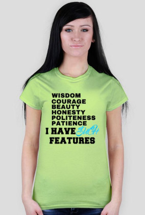 T-shirt FEATURES damski