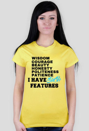 T-shirt FEATURES damski