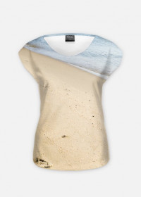Damska koszulka z plażą