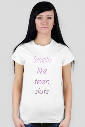 Koszulka damska Smells like teen sluts