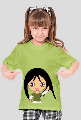 Koszulka z dziewczynką
