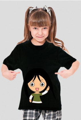 Koszulka z dziewczynką