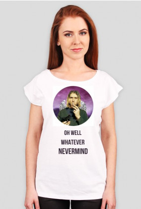 Koszulka damska Kurt Cobain