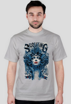 T-shirt Oracle niebieski