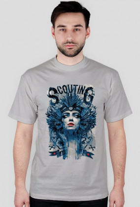 T-shirt Oracle niebieski