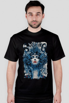 T-shirt Oracle niebieski