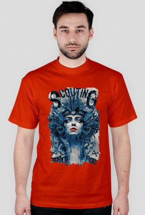 T-shirt Oracle niebieski