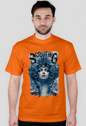 T-shirt Oracle niebieski