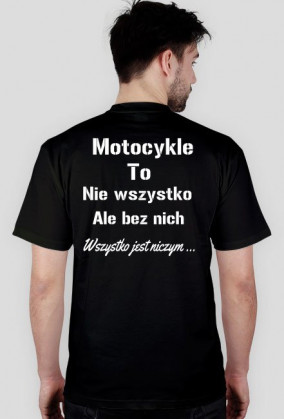 Motocykle Koszulka/Tekst