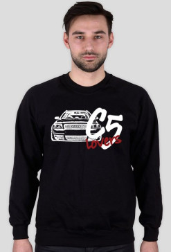 Bluza bez kaptura "C5 lovers" CZARNA