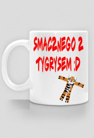 Kubek - Smacznego z tygrysem