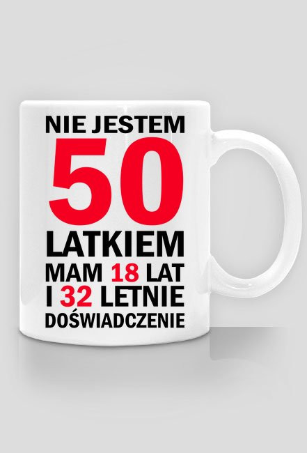 Kubek na 50-ste urodziny