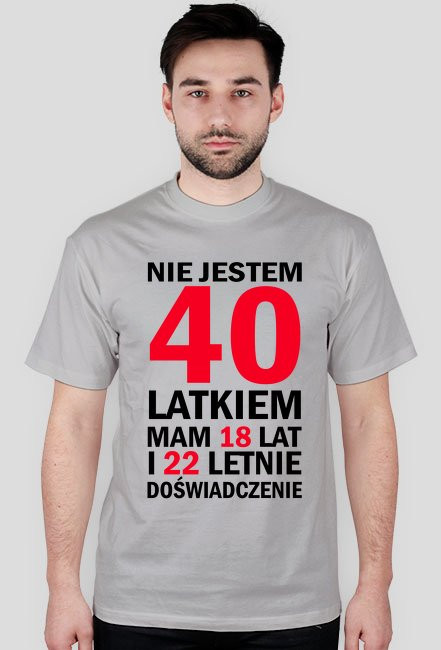 Koszulka na 40-ste urodziny