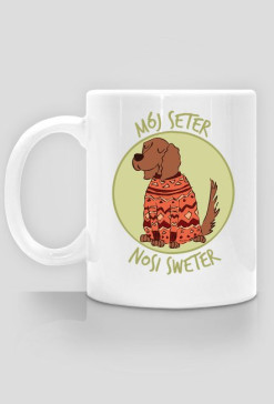Mój seter nosi sweter