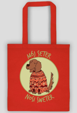 Mój seter nosi sweter