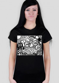koszulka Doodle Peace