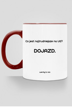 Kubek z dojazdem