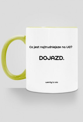 Kubek z dojazdem