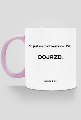 Kubek z dojazdem