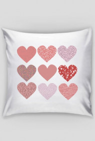 Poszewka na poduszkę serca