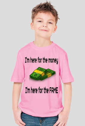 Koszulka I'm here...Chłopięca