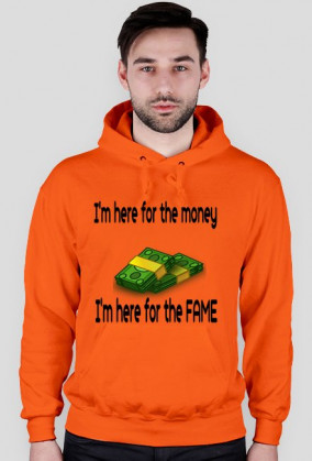 Bluza z kapturem I'm here...Męska