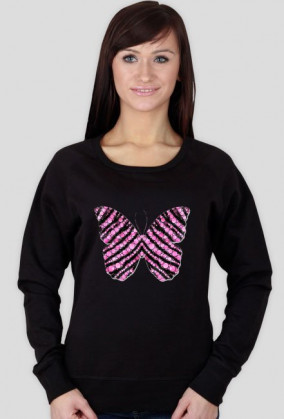 Damska Bluza Motyl