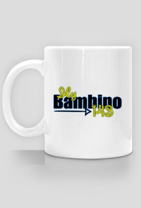 Kubek Bambino BaM 143 I.L.Y Dwustronny Tekst