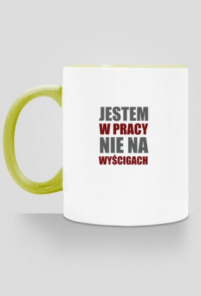 Jestem w pracy nie na wyścigach