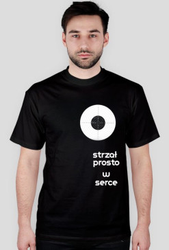strzał prosto w serce