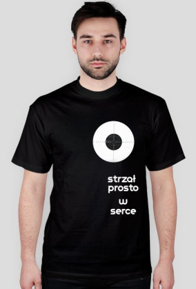 strzał prosto w serce