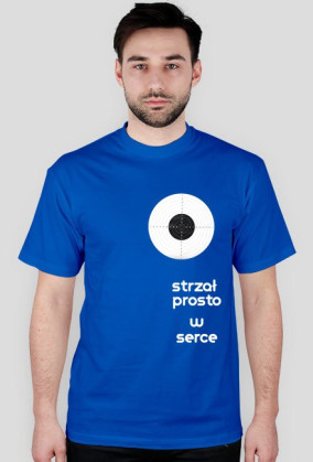 strzał prosto w serce