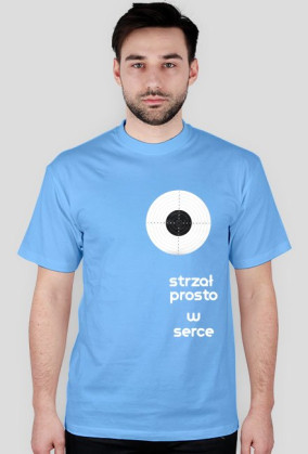 strzał prosto w serce