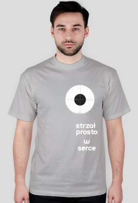 strzał prosto w serce