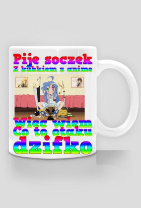 Piję soczek...