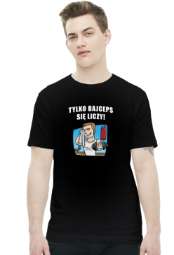 Tylko bajceps się liczy - koszulka męska