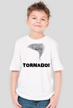 TORNADO! koszulka dziecięca dla chłopca