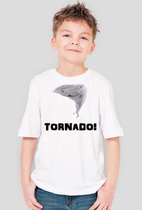 TORNADO! koszulka dziecięca dla chłopca