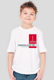Gimnazium nr 1 koszulka dziecięca dla chłopca