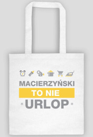 worek zakupowy - matki na urlopie