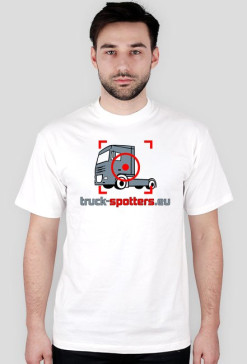 T-Shirt Truck-Spotters.eu BIAŁY