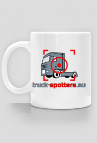 Kubek Truck-Spotters.eu BIAŁY