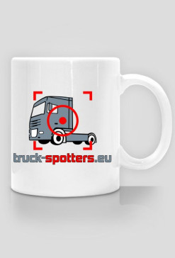 Kubek Truck-Spotters.eu BIAŁY