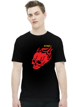 Fire skull - Koszulka męska